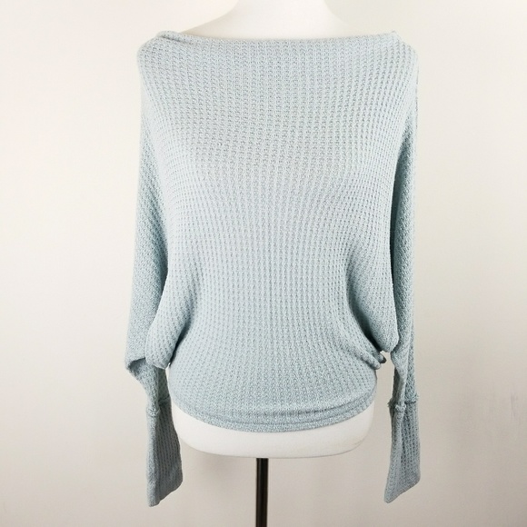 Free People Tops - Sold Free People  Top Waffle Knit Dolman Sleeves